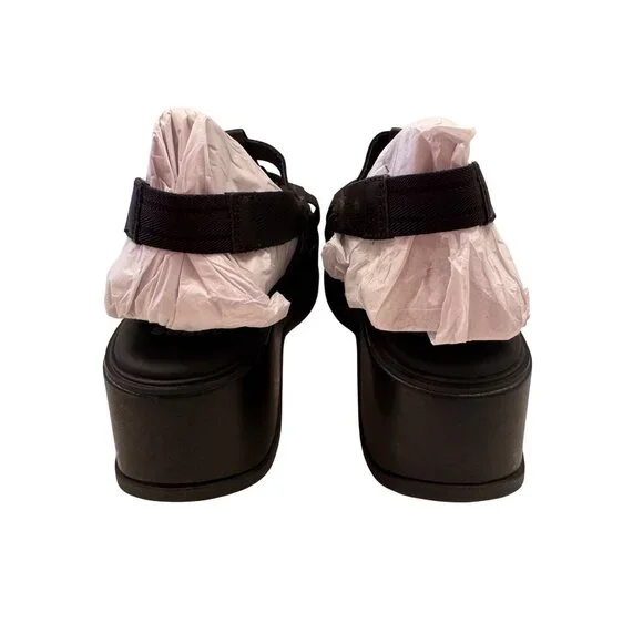 Sorel Dayspring Slingback Black Sandal Size 10 EU 41 Chunky NWOB - Picture 12 of 16